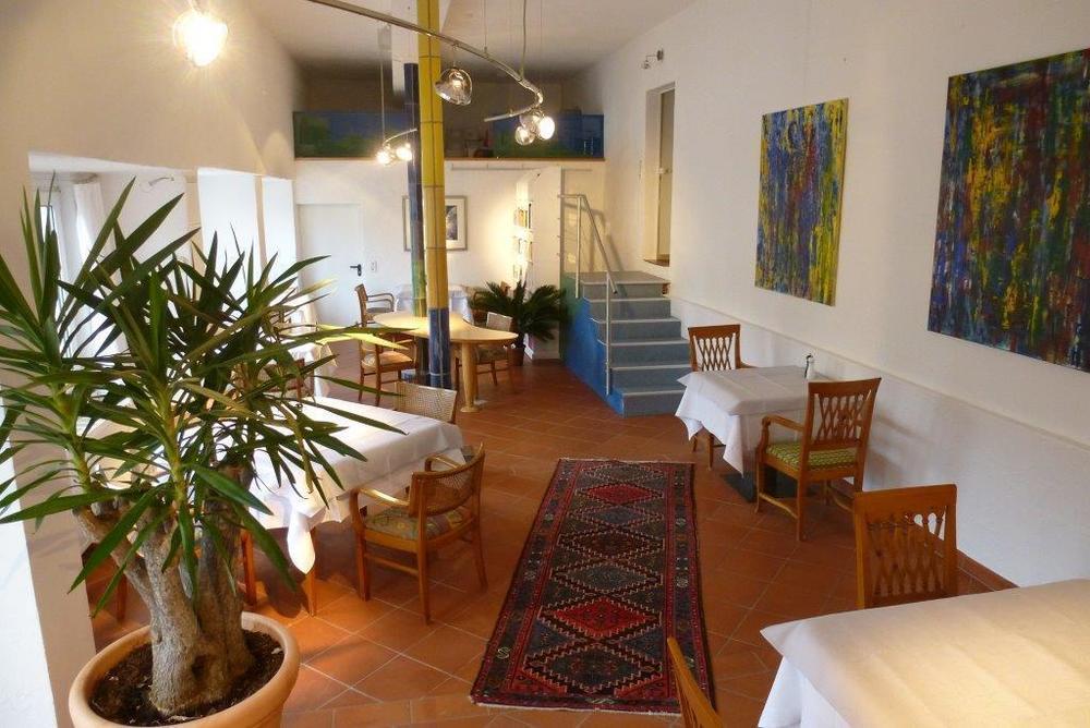 Hotel Alpenblick Garni Uberlingen Restaurante foto